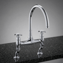 Sherborne Crosshead Bridge Mixer Kitchen Tap | Bidbury & Co
