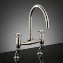Sherborne Crosshead Bridge Mixer Kitchen Tap | Bidbury & Co