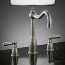 Sherston 3 Hole Mixer Tap with Country Spout and Metal Lever Handles | Bidbury & Co