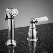 Taynton Pull Out Spray With Porcelain Handle | Bidbury & Co