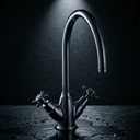 Yorkley Twin Lever Tap with Crosshead Handles | Bidbury & Co