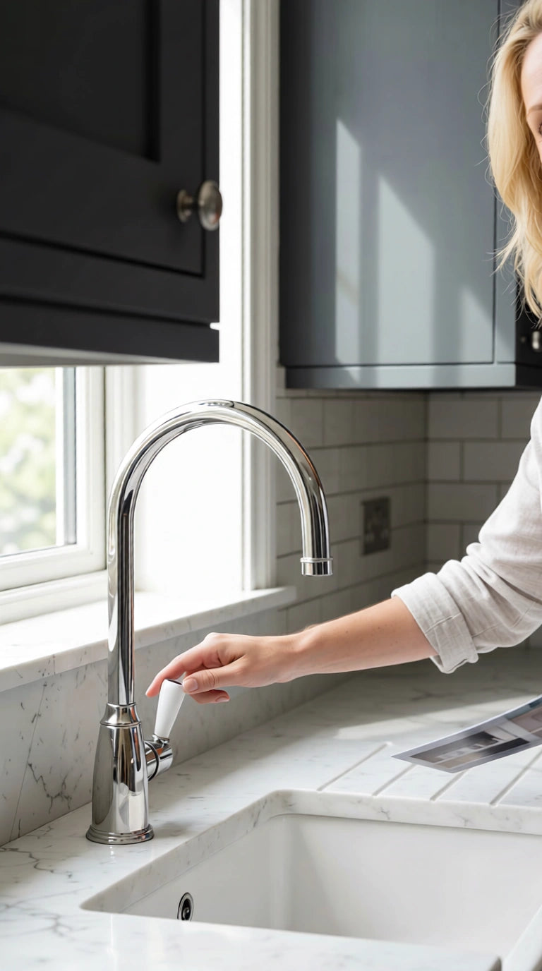 Malvern Single Lever Monobloc Tap | Bidbury & Co