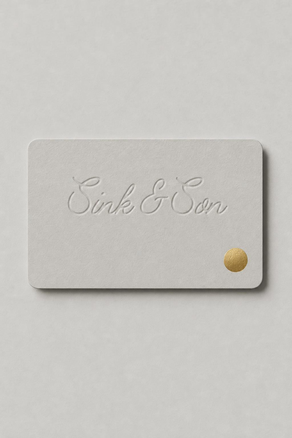 Sink & Son Gift Card